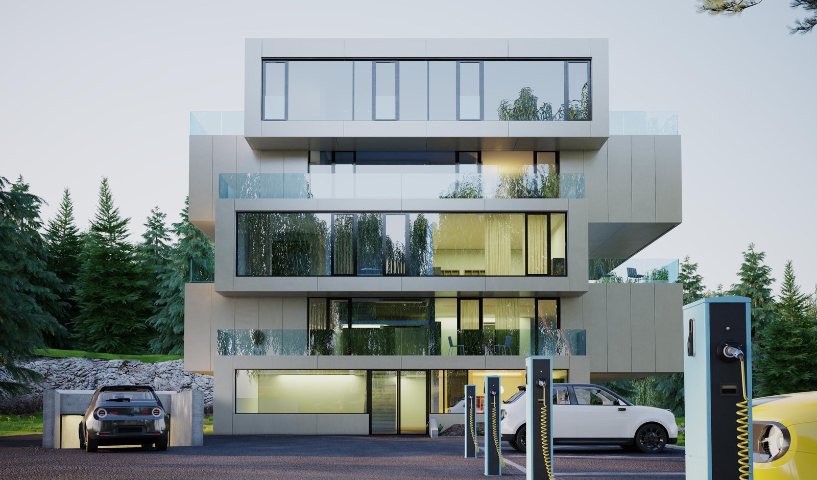 Bureaux modernes — Plateau